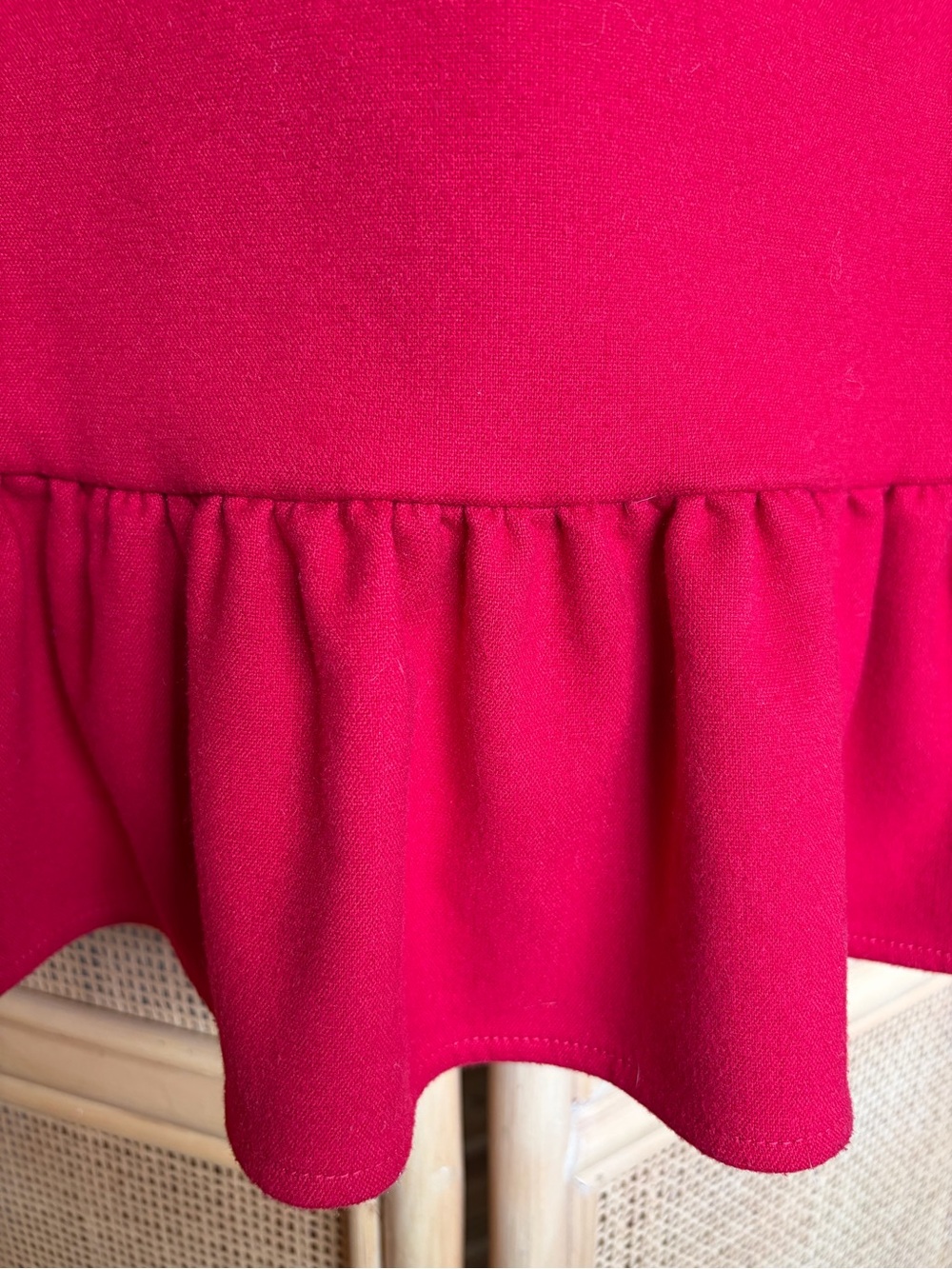 Vineyard Vines Little Girl Ruffle Hem Dress Size S 7-8 Preppy Americana - Picture 4 of 10